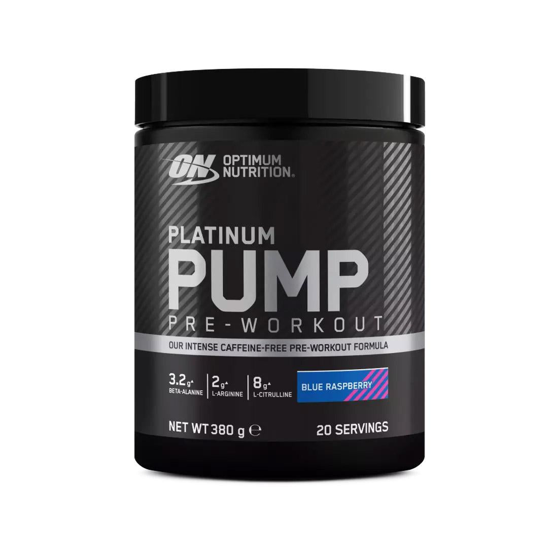 Optimum Nutrition - Platinum Pump Pre-Workout 380g Dose