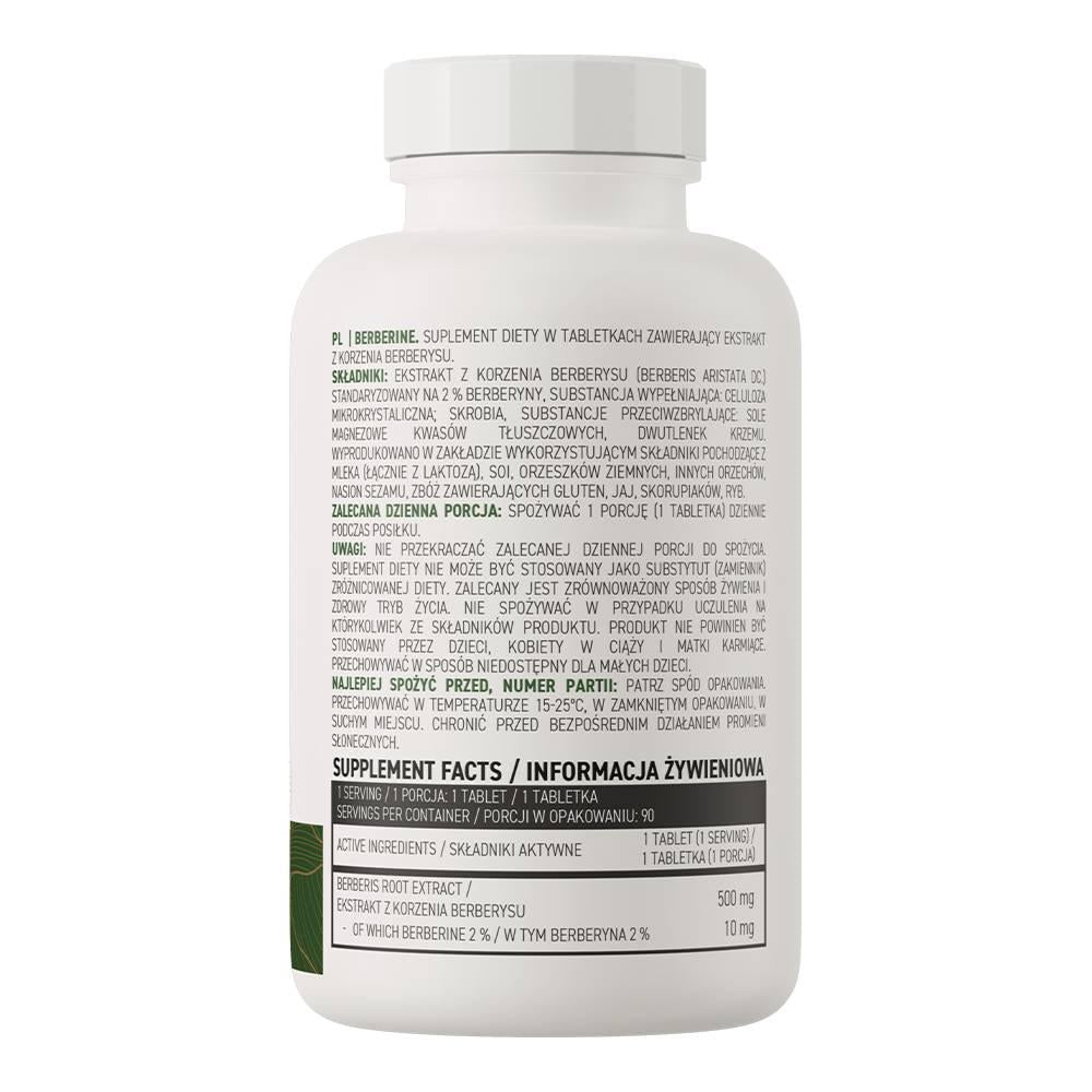 OstroVit - Berberine 90 Tabletten Dose