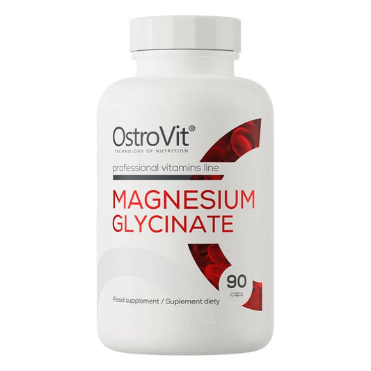 OstroVit - Magnesium Glycinate 90 Kapseln Dose