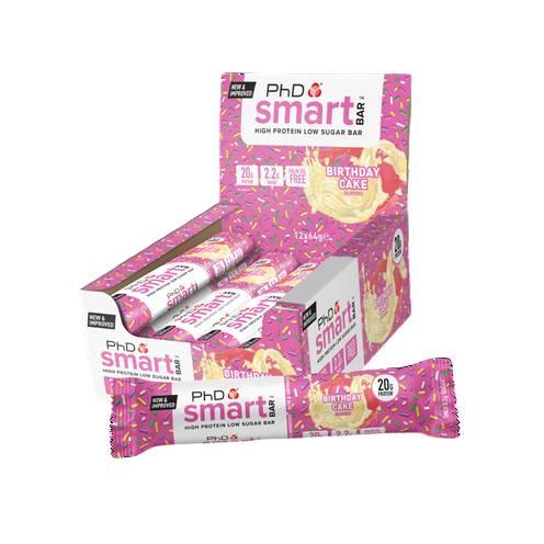 PhD - Smart Protein Bar 12 x 64g Riegel