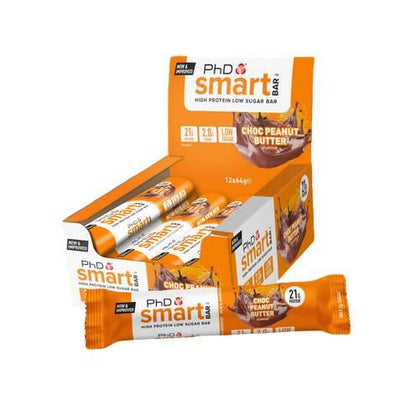 PhD - Smart Protein Bar 12 x 64g Riegel