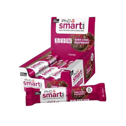 PhD - Smart Protein Bar 12 x 64g Riegel