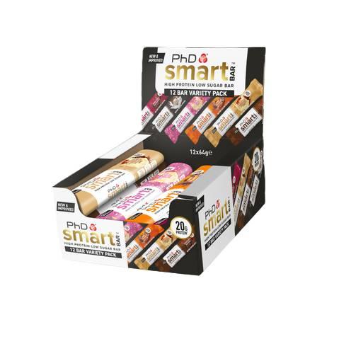 PhD - Smart Protein Bar 12 x 64g Riegel