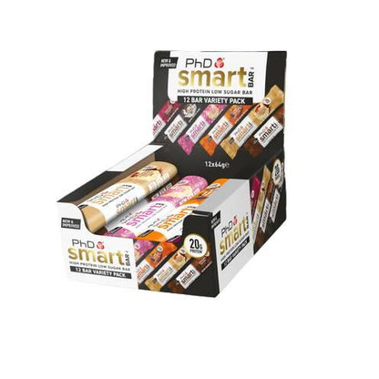 PhD - Smart Protein Bar 12 x 64g Riegel