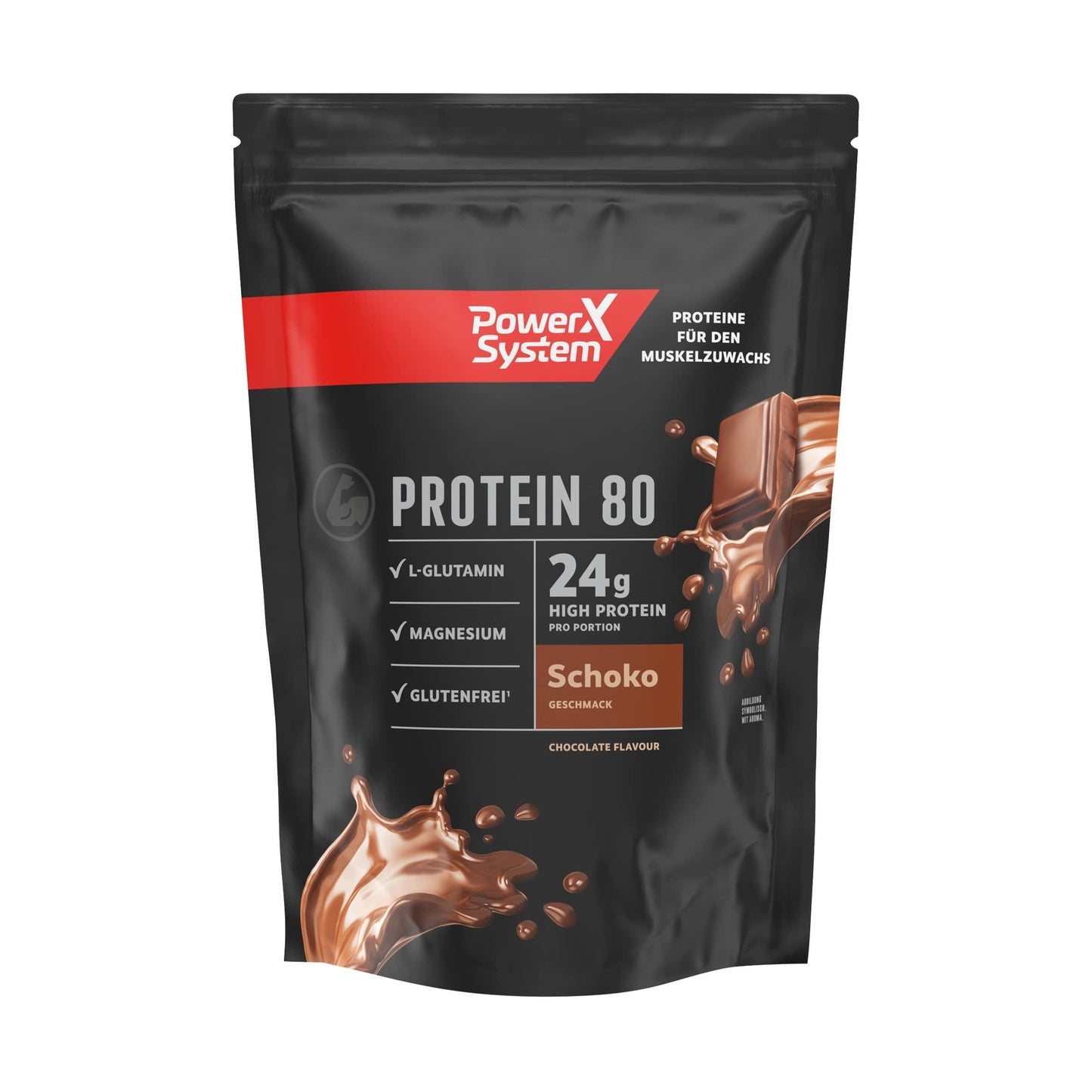 Power System - Protein 80 Proteinpulver 300g - 360g Beutel