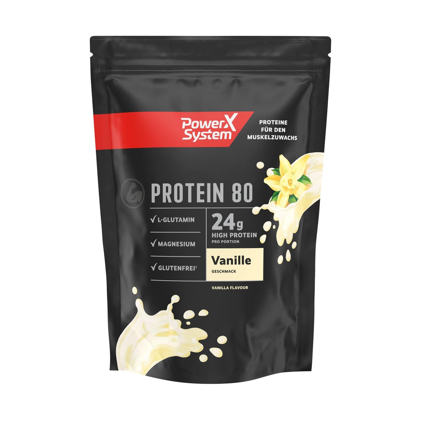 Power System - Protein 80 Proteinpulver 300g - 360g Beutel