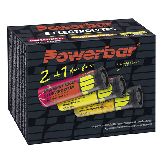 Powerbar - 5 Electrrolytes 2 + 1 Gratis Test Set