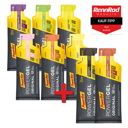 Powerbar - Powergel 8 x 41g Beutel Test Set