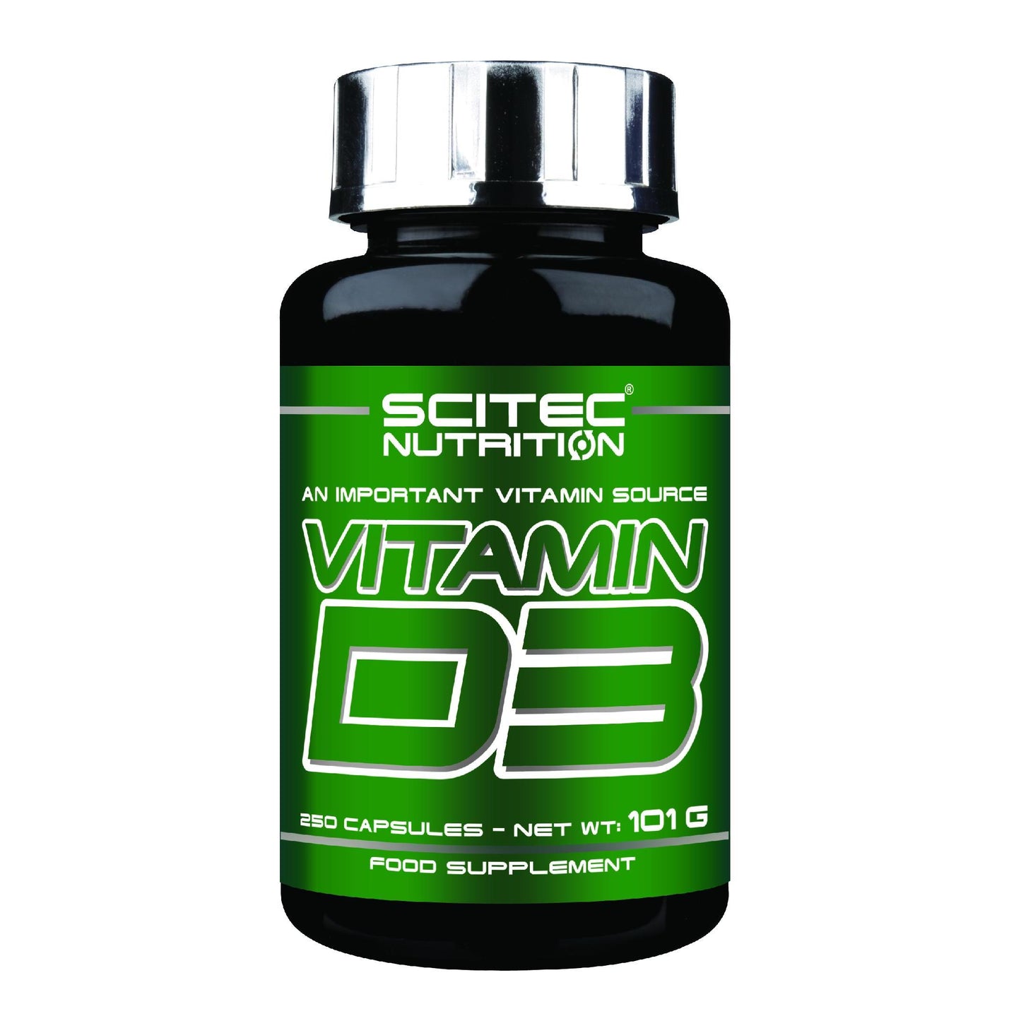 Scitec - Vitamin D3 250 Kapseln Dose