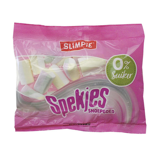 Slimpie - Marshmallows Spekjes 80g Beutel