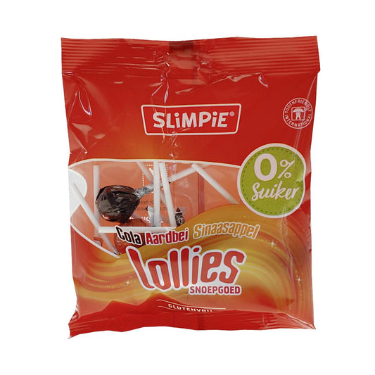 Slimpie - Zuckerfreie Lollies 108g Beutel
