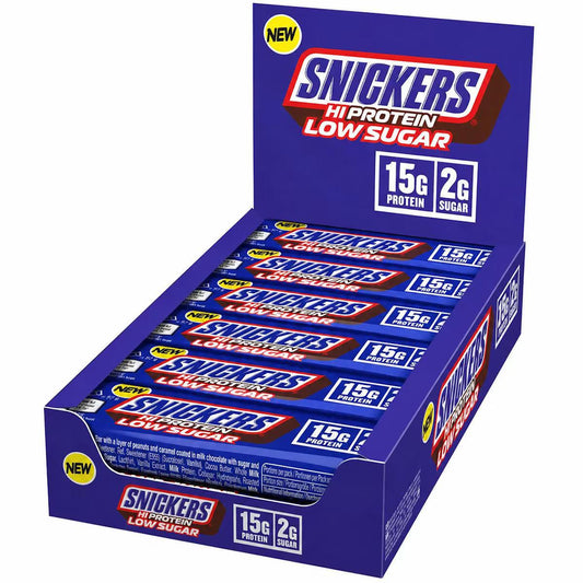 Snickers - Low Sugar Hi Protein Bar 12 x 45g Riegel