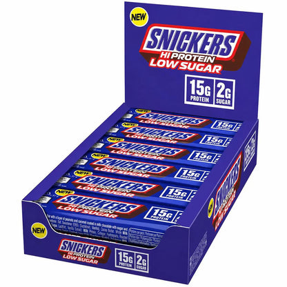 Snickers - Low Sugar Hi Protein Bar 12 x 45g Riegel