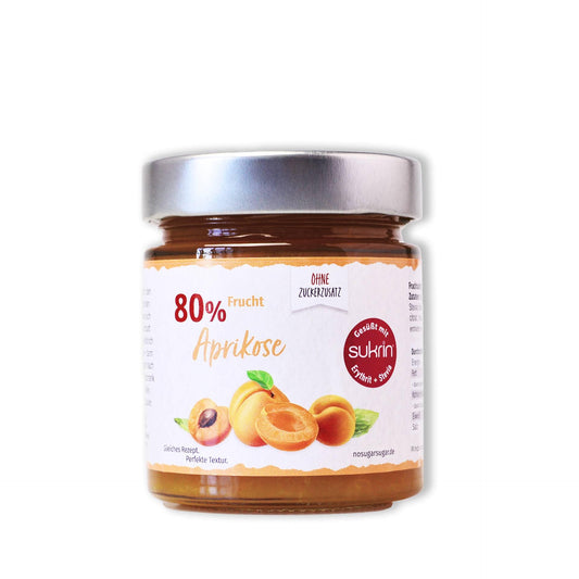 Sukrin - Fruchtaufstrich ohne Zuckerzusatz 225g Glas