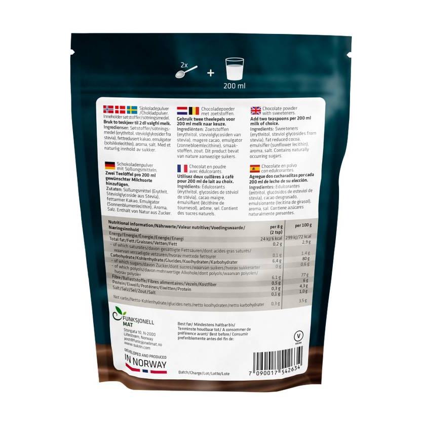 Sukrin - Trinkschokolade 250g Packung