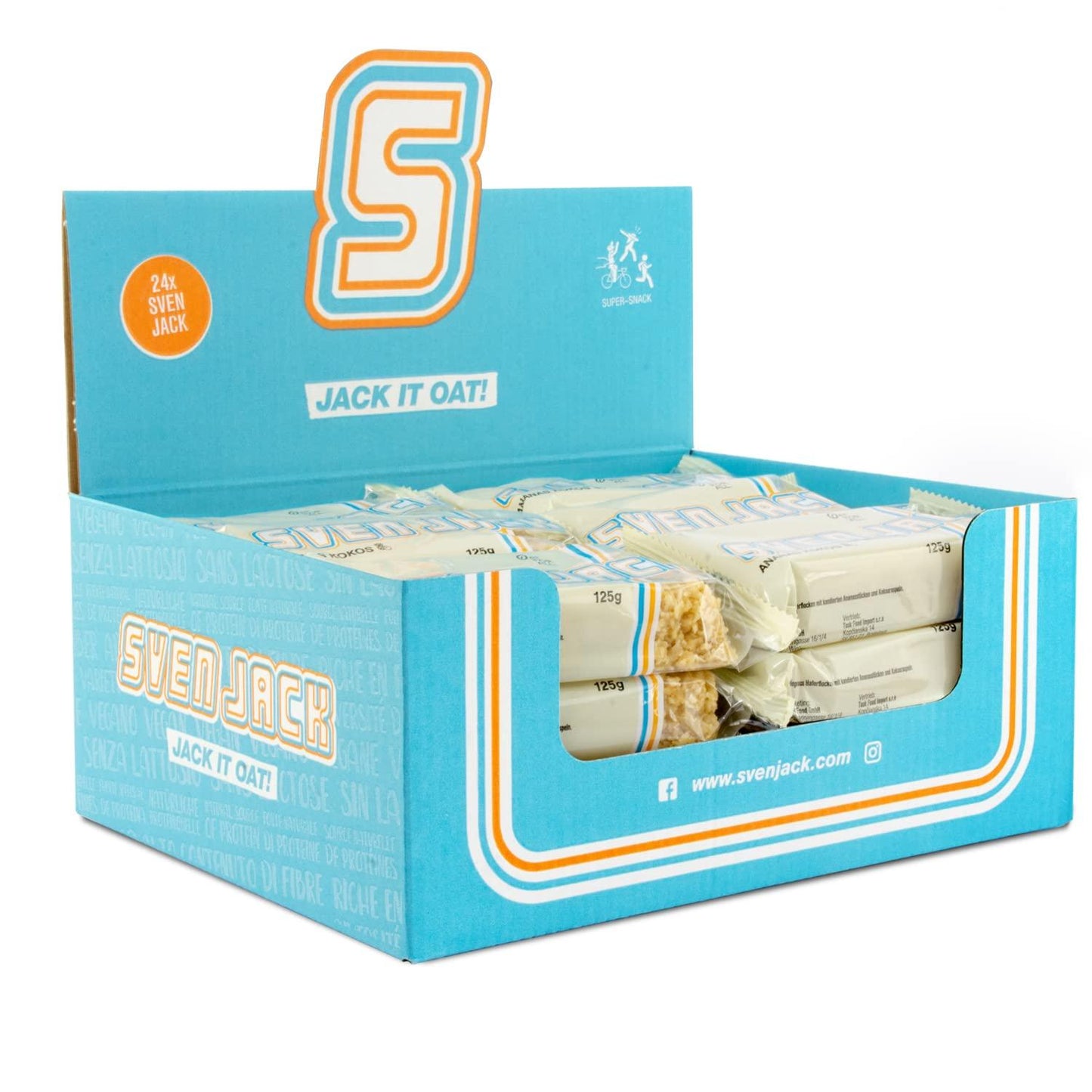 Sven Jack Oatbar - 24 x 125g Riegel