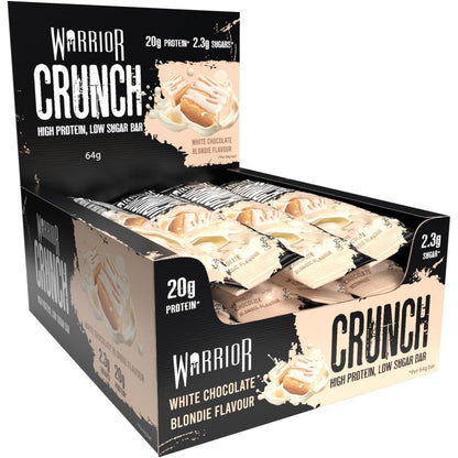 Warrior - Crunch Bar High Protein Low Sugar 12 x 64g Riegel
