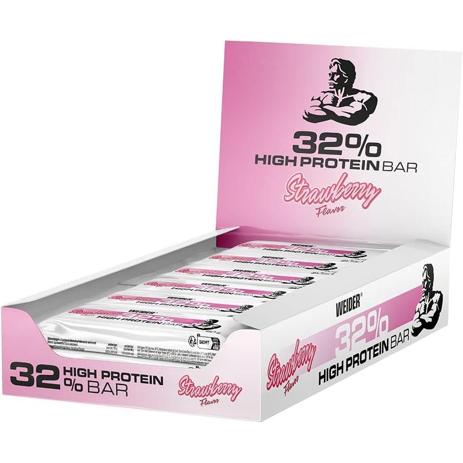 Weider - 32% Protein Bar Riegel 12 x 60g