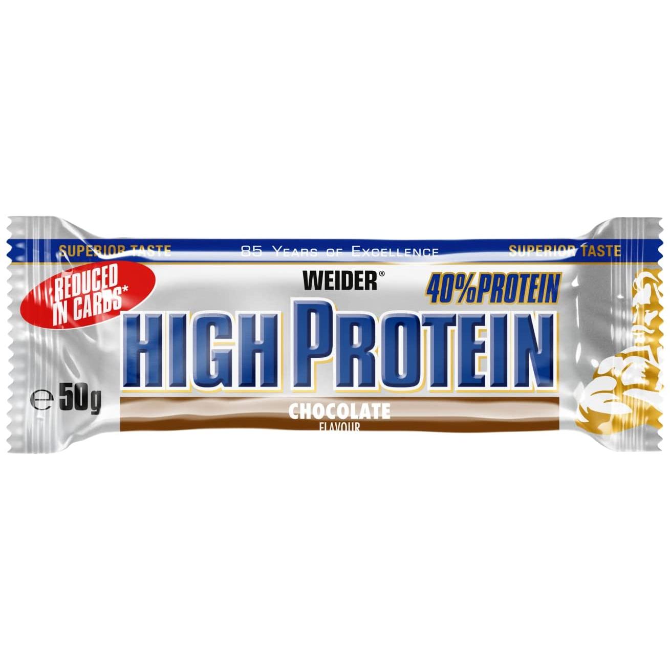 Weider - 40% Protein Riegel 24 x 50g