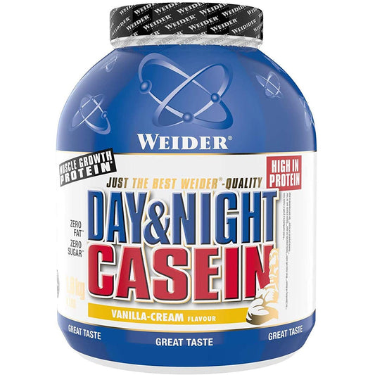 Weider - Casein 1800g Dose Vanille-Sahne MHD 30.07.2025