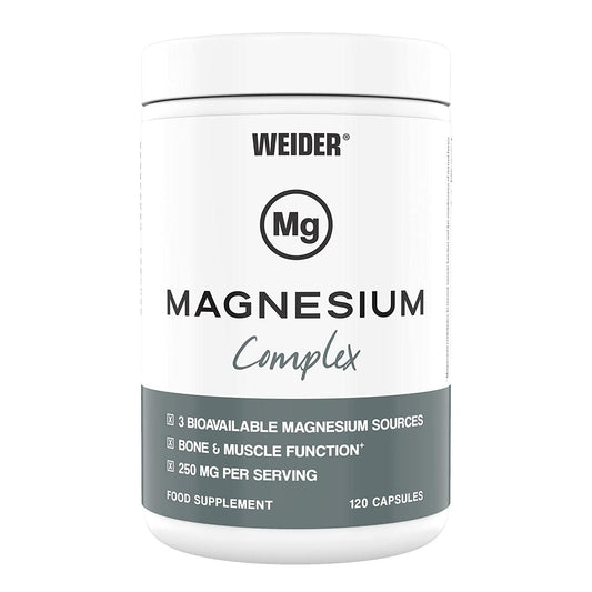 Weider - Magnesium Complex 120 Kapseln Dose