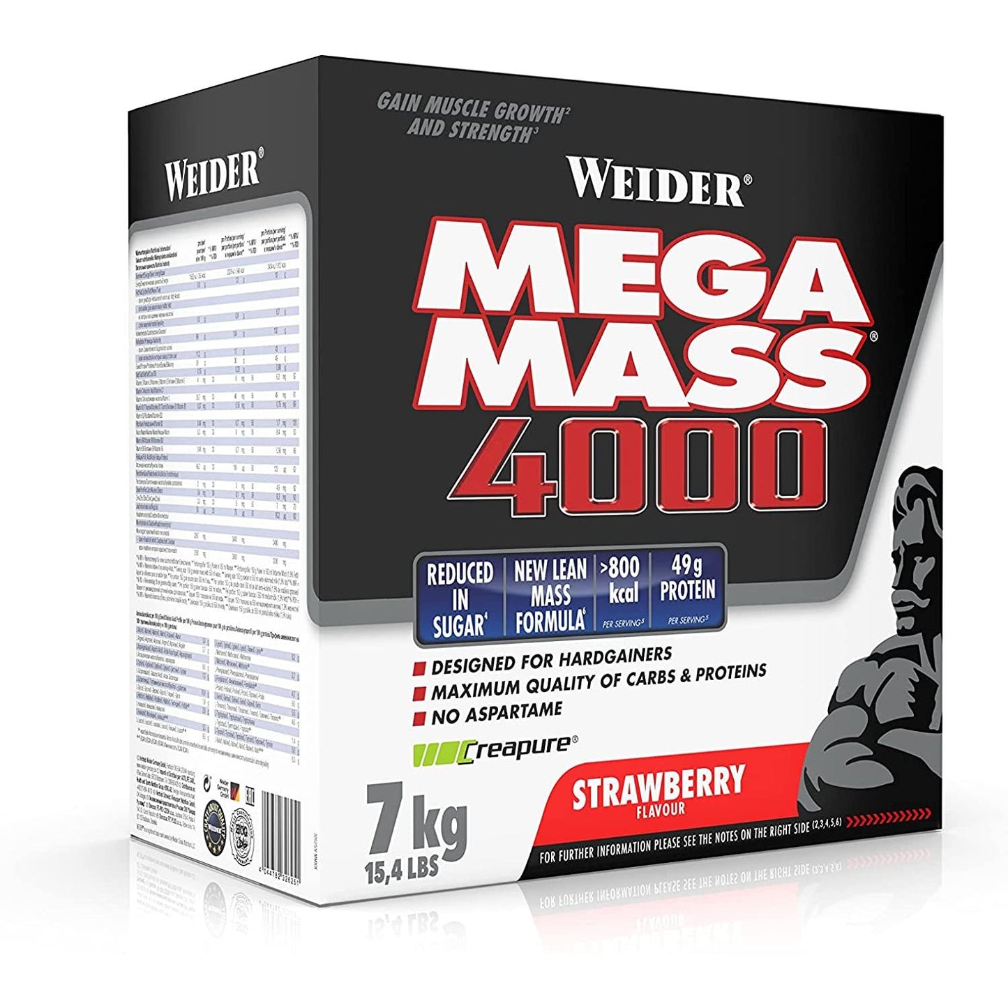 Weider - Mega Mass 4000 7kg Karton