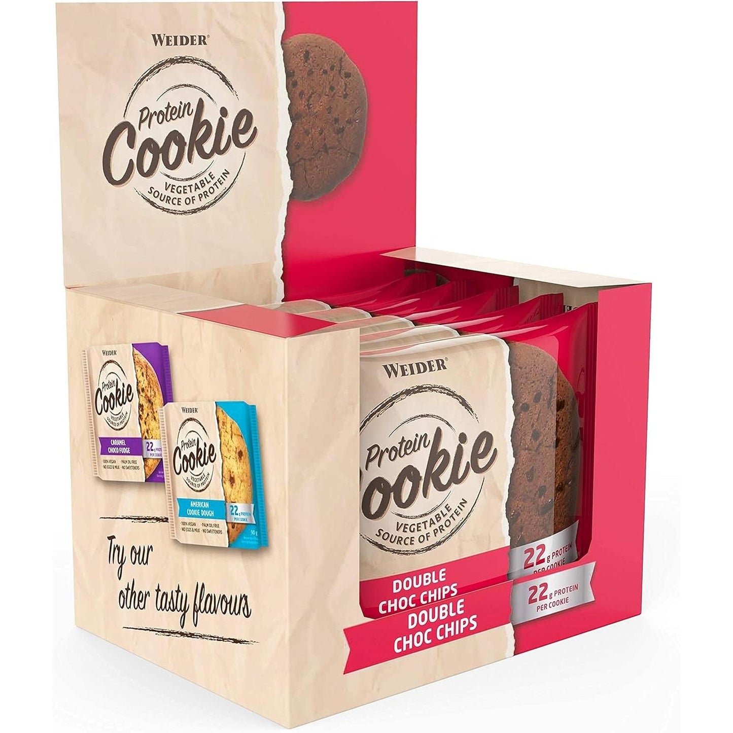 Weider - Protein Cookie 12 x 90g