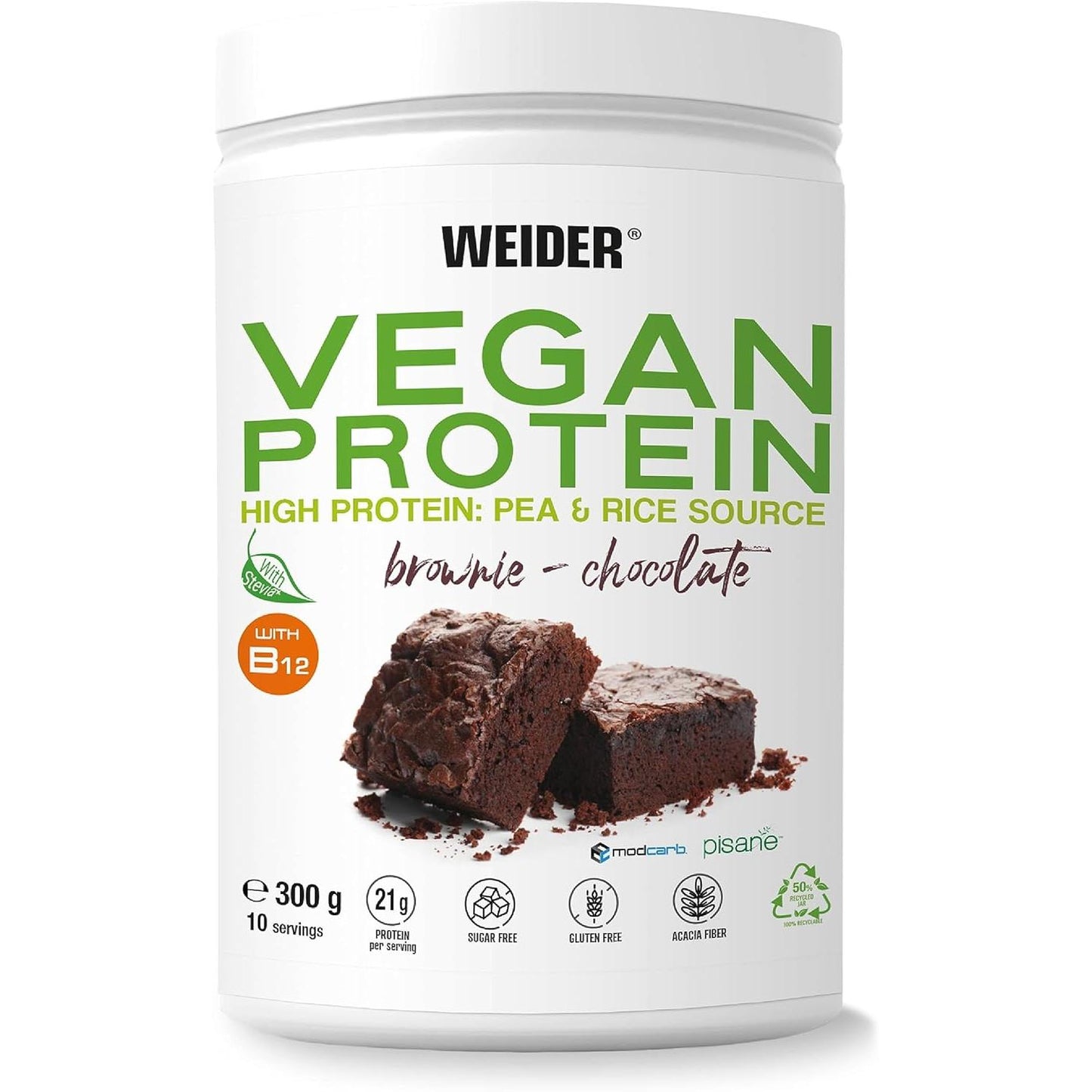 Weider - Vegan Protein Fruits & Greens 750g Dose