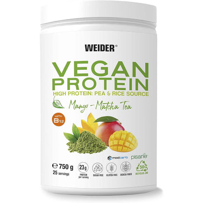 Weider - Vegan Protein Fruits & Greens 750g Dose