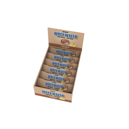 Weider - Whey Wafer Protein Riegel Low Sugar 12 x 35g
