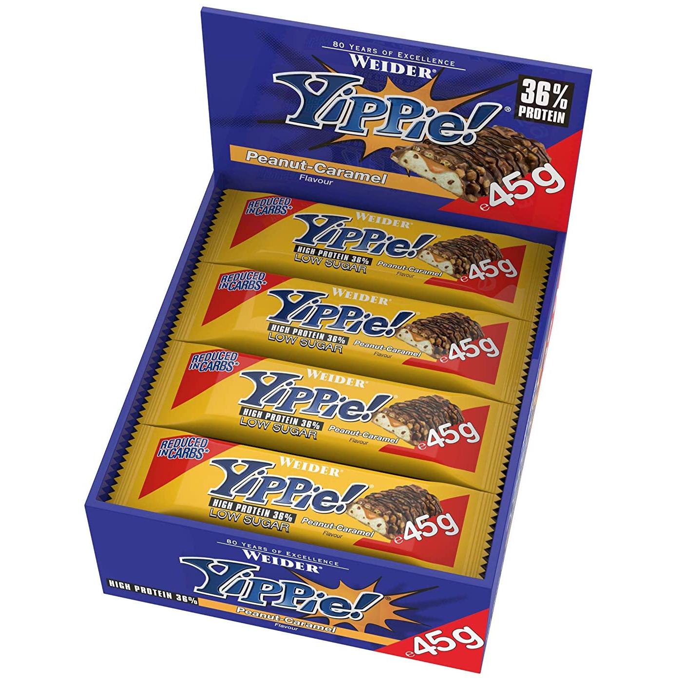 Weider - Yippie! Riegel 12 x 45g