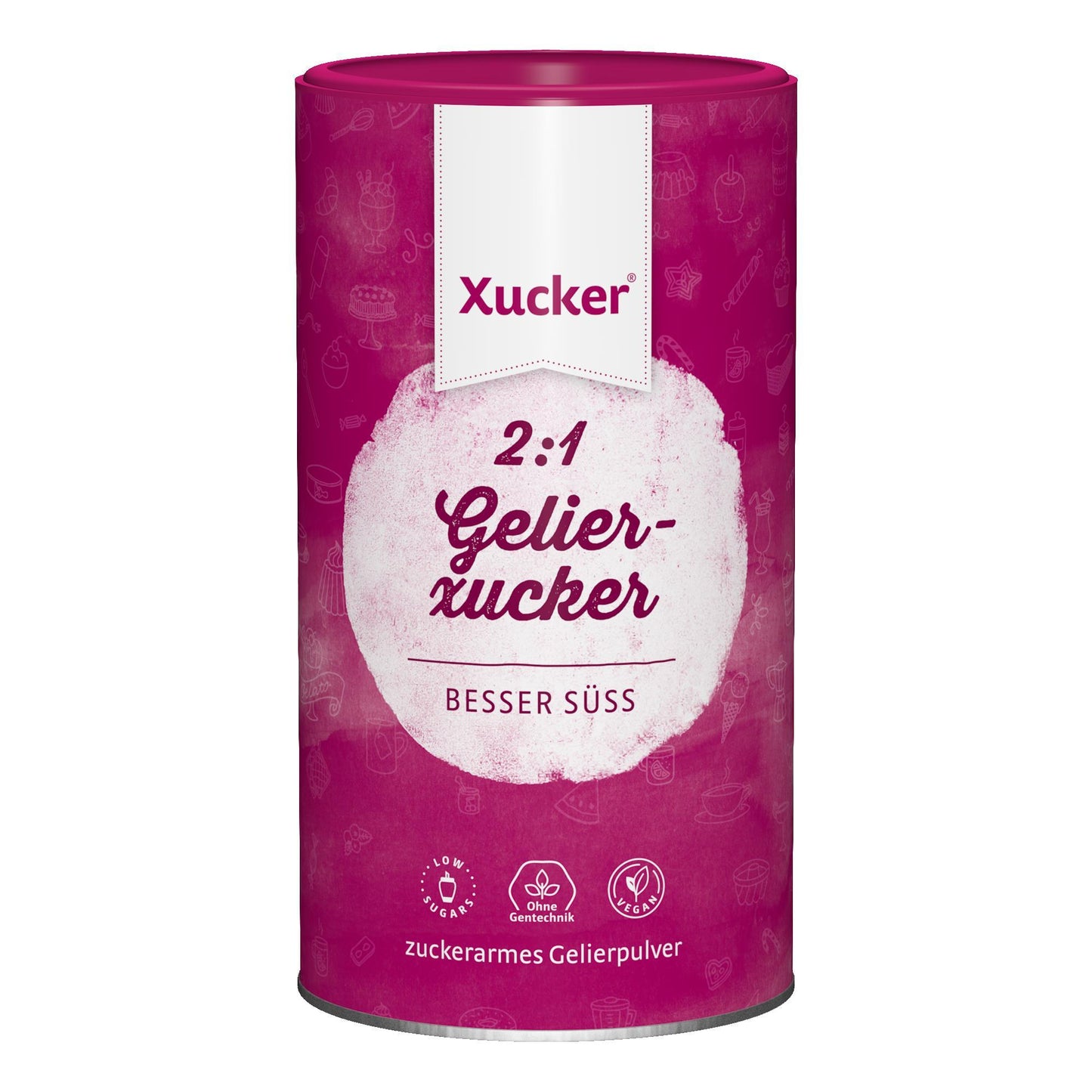 Xucker - Gelierxucker 2:1 mit Xylit 1000g Dose