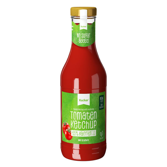 Xucker - Ketchup mit Erythrit 500ml Flasche