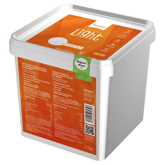 Xucker - Light Erythrit (europäisch, mittelfein) 4500g Dose