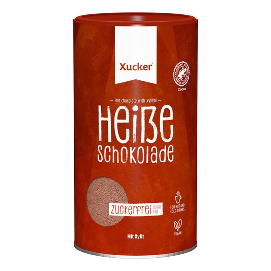 Xucker - Trinkschokolade mit Xylit 800g Dose