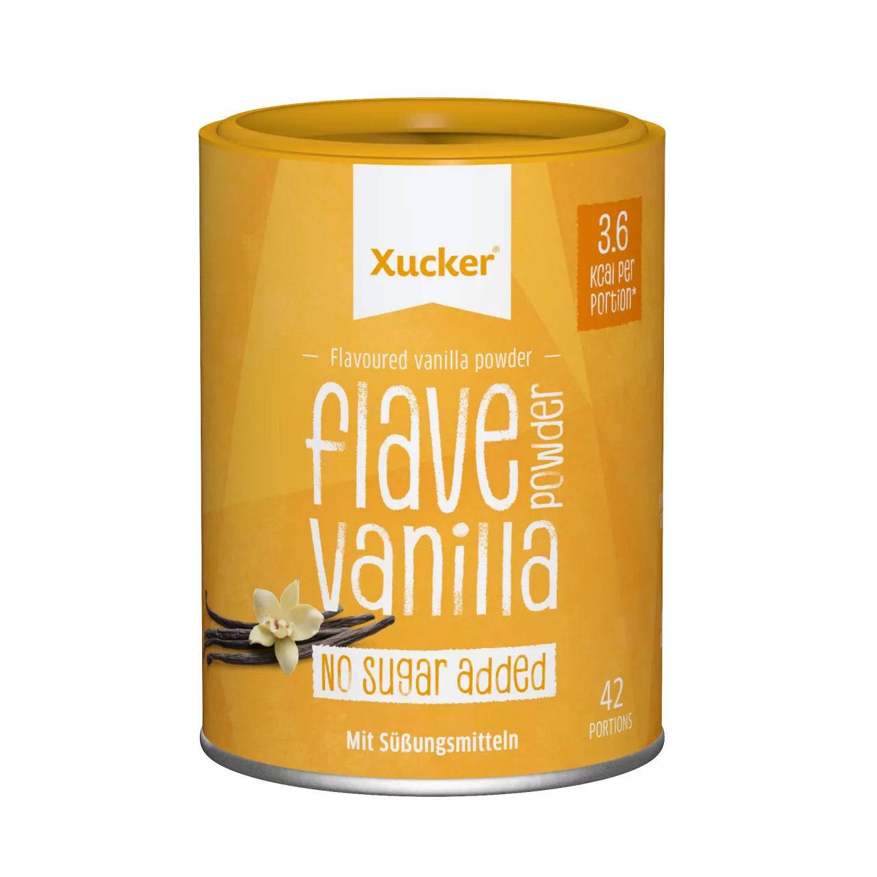 Xucker - Zuckerarmes Aroma Flave Powder 120g Dose